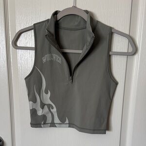 Darc sport GreenGray Sleeveless Top